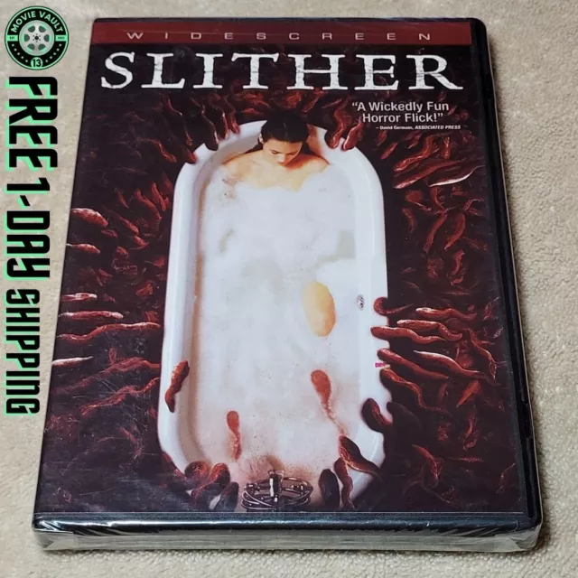 Slither (DVD, 2006) Elizabeth Banks Nathan Fillion Scary Horror Creature Feature
