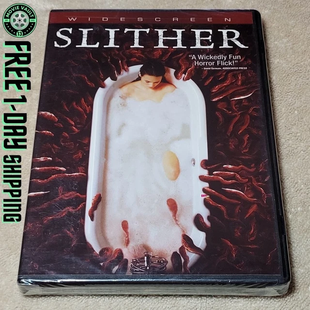 Slither (DVD, 2006) Elizabeth Banks Nathan Fillion Scary Horror Creature Feature Slither (DVD, 2006) Elizabeth Banks Nathan Fillion Scary Horror Creature Feature