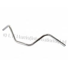 Guidon acier chromé Enduro & Cross vintage