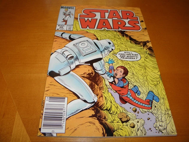 Star Wars #86 Aug 1984 Marvel Stradley Story Bob McLeod C/A Princess Leia VF 8.0