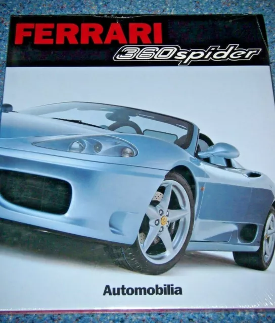 Book Ferrari 360 Spider Automobilia English French Italian Language 360 Spider