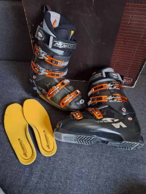 SIZE 7.5 NORDICA Speedmachine 8 Black Men s All Mountain Ski Boots