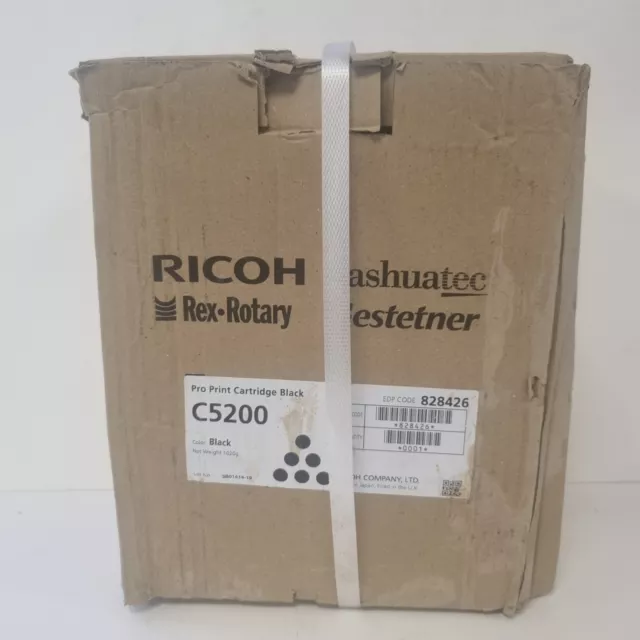 RICOH Pro Print Cartridge Black C5200 [Damaged Box]