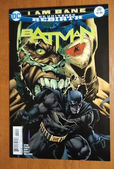 Batman #20 - DC Comics Rebirth 1st Print 2016 Series