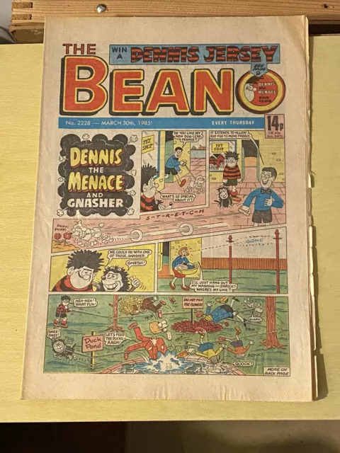 Beano Comic - #2228 - 30th March 1985