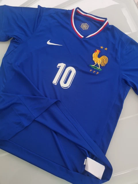 France Maillot Avec Flocage Mbappé 10 Domicile Euro 2024 Tenue Enfant Mc