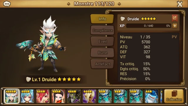 Compte summoners war 5LD Europe