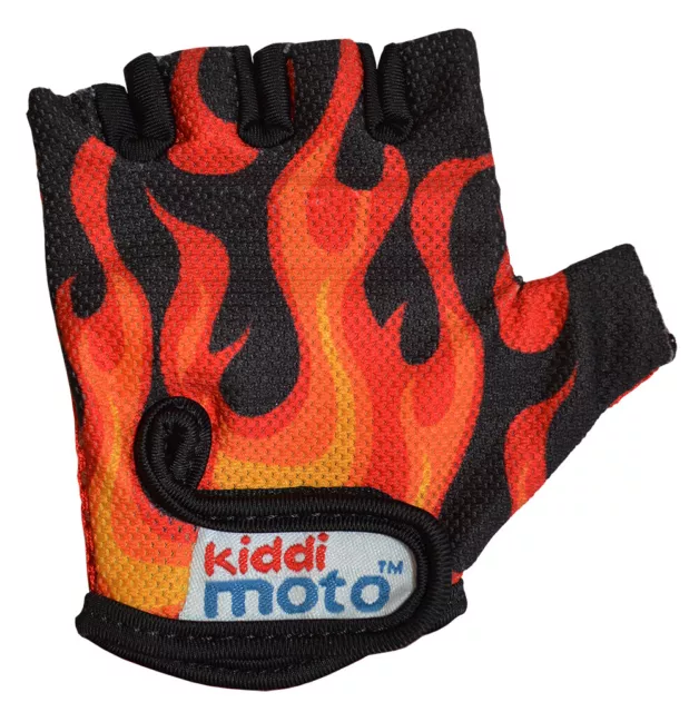 Kids Child Junior Half Finger Gloves Boys Girls Bike Bicycle Cycling Fingerless 2