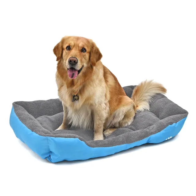 Pet Dog Cat Bed Soft Warm Kennel Mat Pad Blanket Puppy Cushion Washable 6 Sizes 5