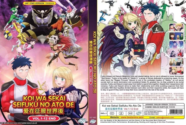 Arifureta Shokugyou de Sekai Saikyou Season 2 Vol 1-12 Anime DVD English  Dubbed