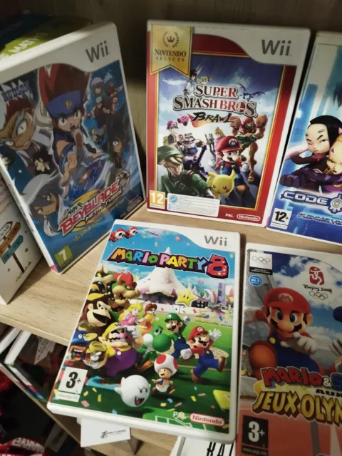 Lot de jeux Nintendo Wii 2