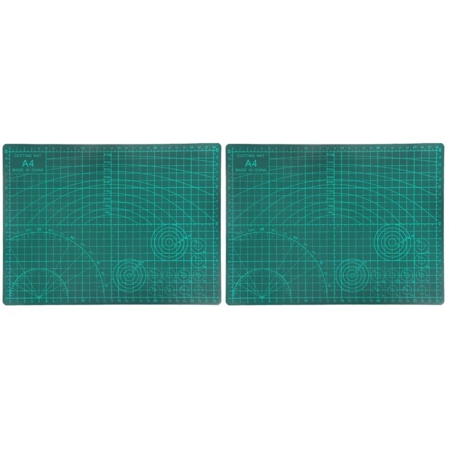 2 piezas tabla de cortar tabla de coser tabla de cortar libro de recortes alfombra de corte