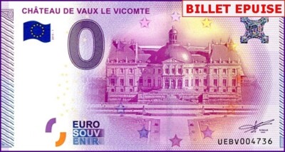 0 € BANKNOTE 2015-1 BILLET SOUVENIR 0 € CHATEAU BAUX-DE-PROVENCE UE BD-1 