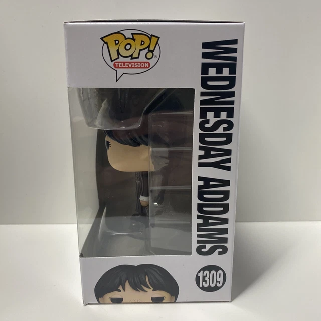 Funko Pop! TV Netflix Wednesday Addams #1309  - w/ Pop Protector 3