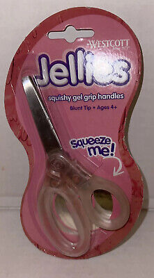 Mangos de agarre geo blando Westcott Jellies rosa - B85 nuevos en paquete