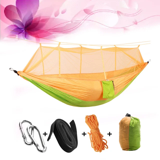 260 X140cm Camping Hammock Two Person Hammock Portable Hammock Ultra Light 9