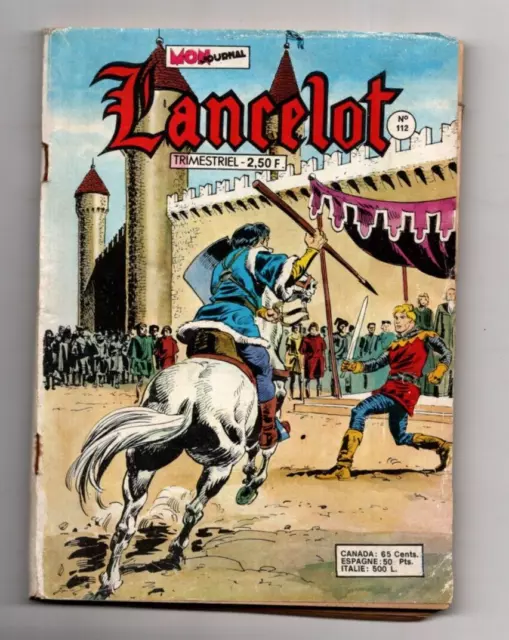 LANCELOT n°112 - Mon Journal 1977. Très bel état. PETIT FORMAT (PF41)