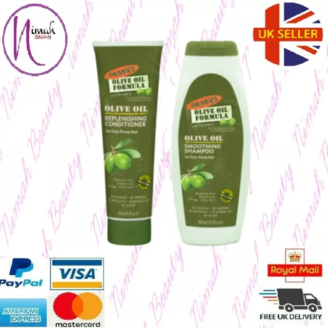 Palmers Olive Huile après Shampoing Revitalisant & Lissage Pour Cheveux Crépus