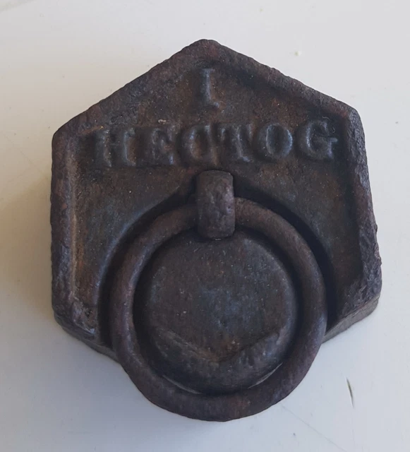 poids-hexagonal-1-hectogramme-ancien-eur-10-00-picclick-fr