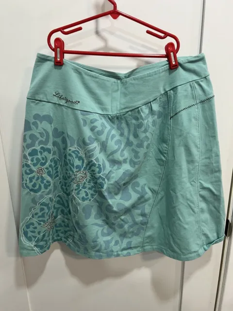 Life is Good Women’s Casual Cotton Skirt Size Large