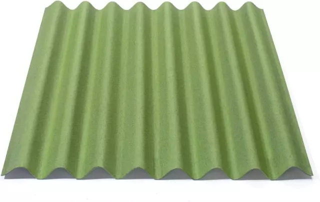 Lastra Copertura 100X76Cm Ondulata Impermeabile Tetto Box Casetta EASYLINE