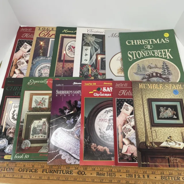 Stoney Creek Cross Stitch Books OOP dated 1985-2013 You Choose 