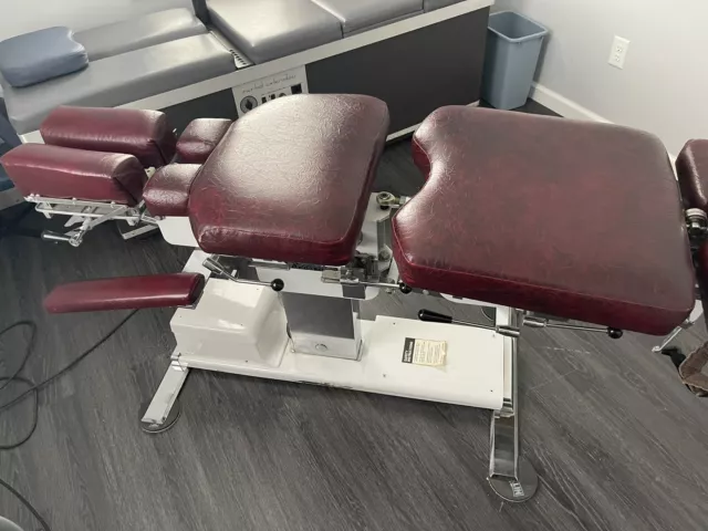 Zenith Cox Flexion/ Distraction Table Electric Elevation, Cervical Drop