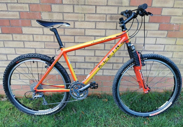MOUNTAIN BIKE RETR vintage 2000 Klein Attitude Comp MTB oro