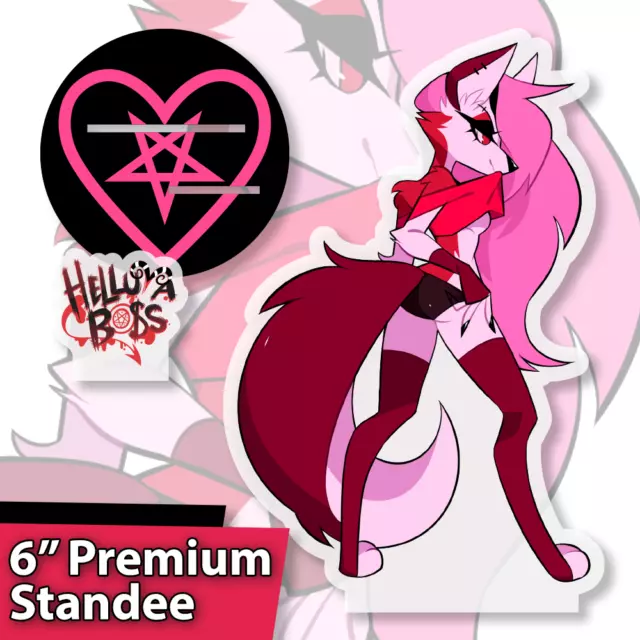 Vivziepop Hazbin Hotel Helluva Boss Pin Up Loona Standee Course