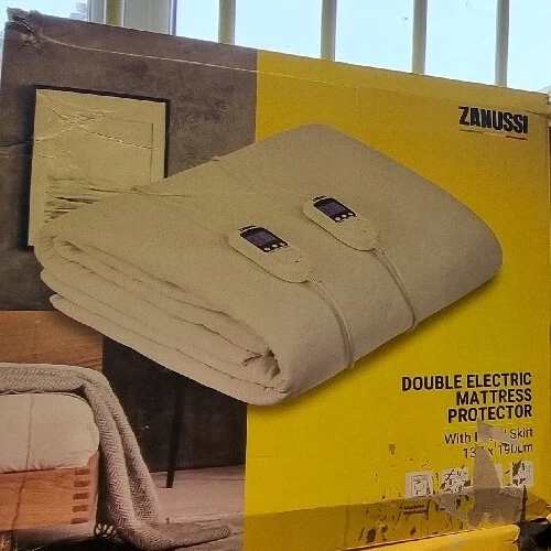 ZANUSSI ELECTRIC HEATED Blanket Double with 9 Heat Settings and Timer,  ZEDB7002 £64.99 - PicClick UK