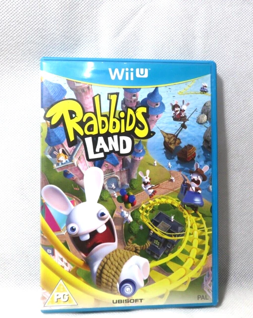 RABBIDS LAND (NINTENDO Wii U, 2012) PAL Rare Preloved Game £12.99