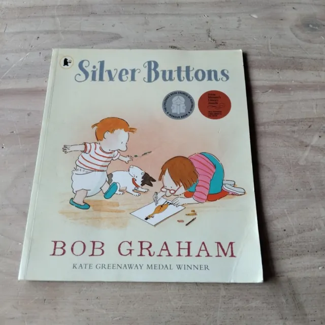Silver Buttons Bob Graham 2013 1st Ed PB VGC baby first step Children's Picture