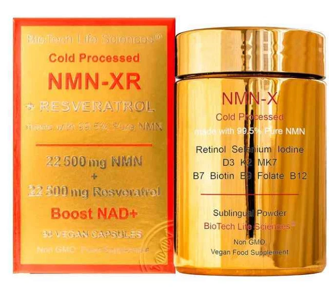 NMNXR RESVERATROL ANTIAGEING Hair Skin Fertility Menopause 90s £75.88