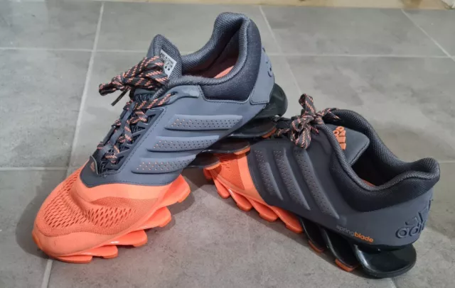 Adidas Springblade Drive 2 Damen Turnschuhe Gr.39 1/3 orange/grau