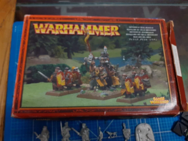 Warhammer Fantasy Battle Bretonnian Mounted Damsel OOP Metal