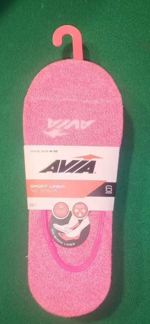 WOMENS LADIES AVIA 10 Pack Black No Show Liner Socks Size 4-9 NEW $19.99 -  PicClick