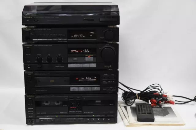 Technics SU-X301 Amplifier & CD Player/Cassette/Turntable/Tuner HiFi Stereo