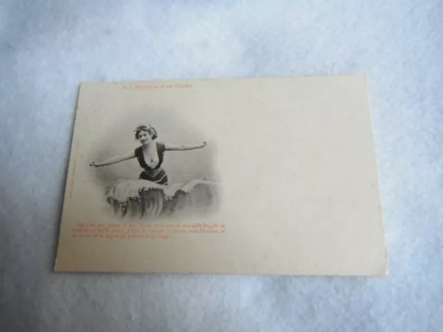 CPA History of a Crab Postcard N°3 by Bergeret Nancy
