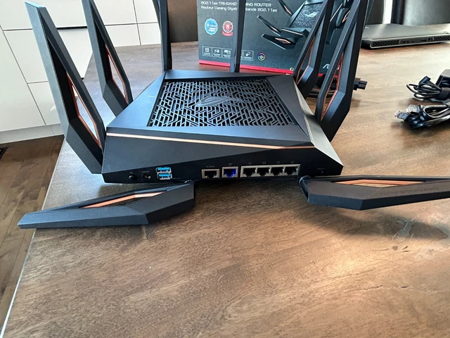 ASUS ROG RAPTURE WiFi 6 Wireless Gaming Router (GT-AX11000) $238.50 ...