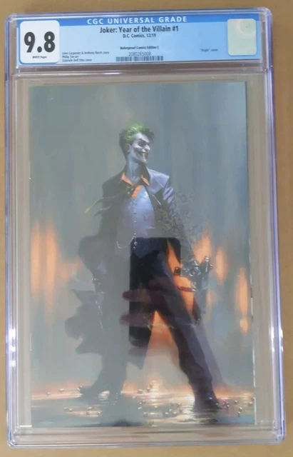 Joker: Year Of The Villain #1 - Bulletproof Virgin Variant Dell'Otto CGC 9.8 WP