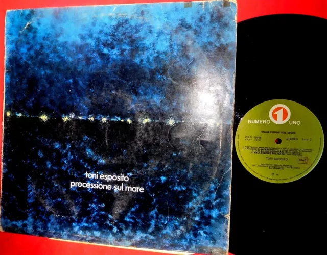 TONI ESPOSITO Processione sul mare LP 1976 ITALY VG Prima stampa PROG Monster