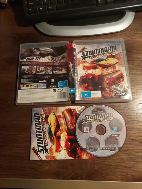 Stuntman: Ignition (Sony PlayStation 3, 2006) With Manual sony ps3 see store