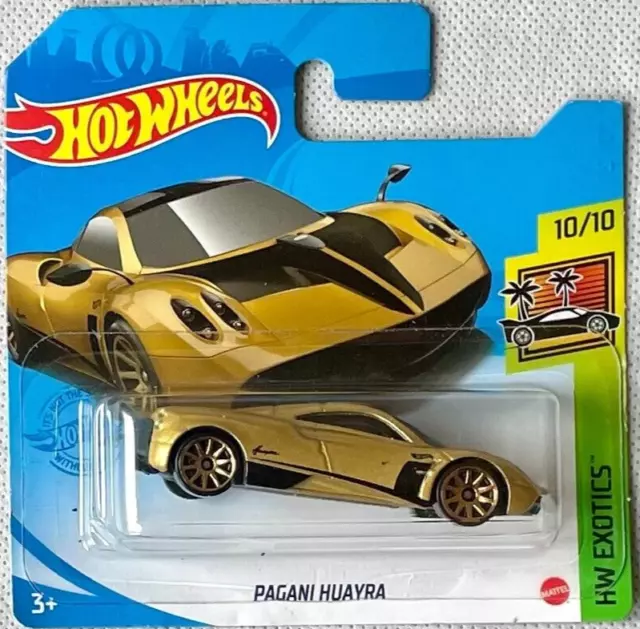 Hot Wheels Pagani Huayra, HW Exotics Short Card NEU OVP