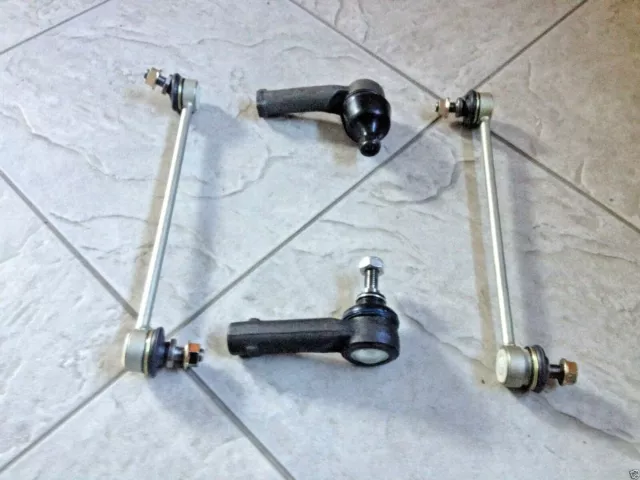 Ford Focus  Mk 2  All St Models 04-- Two Front Drop Links & Two Track Rod Ends