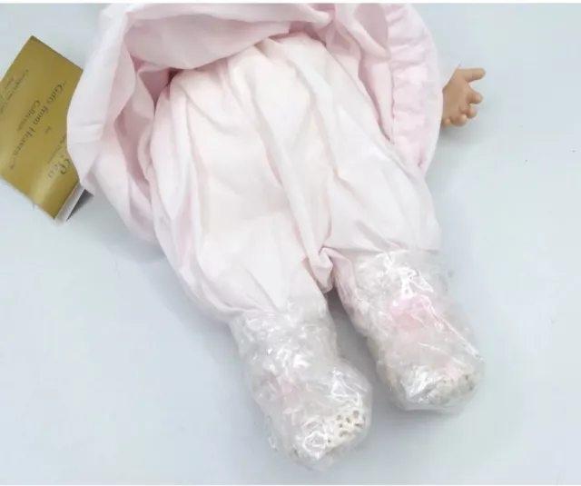 Georgetown Collection Porcelain Baby Doll “Sweet Pea” Gifts From Heaven COA 3