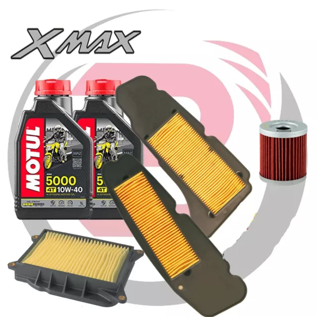 Kit Tagliando Yamaha Majesty Yp 400 2009 2010 2011 2012 2013 Olio Motul Filtri