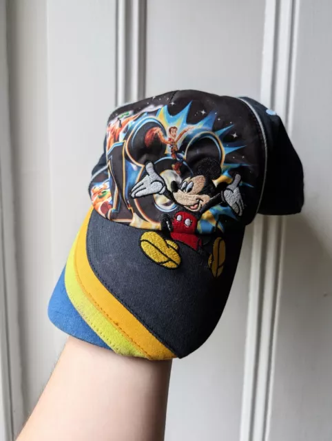 Walt Disney World Baseball Hat 2010 Mickey Mouse Woody Goofy Pluto Strapback Cap