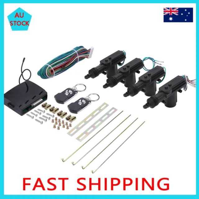 Remote Control Car 4Door Keyless Entry Central Lock Locking Kit Security System