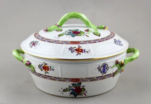 Herend Porcelain Chinese Bouquet Multicolour Vegetable Tureen & Cover 42 1St