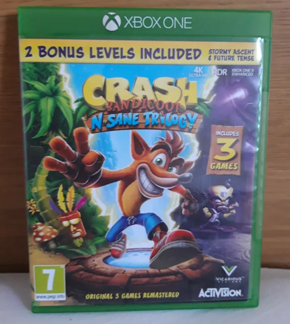 Crash Bandicoot NSane Trilogie Xbox One 2018 4K Ultra HD PAL